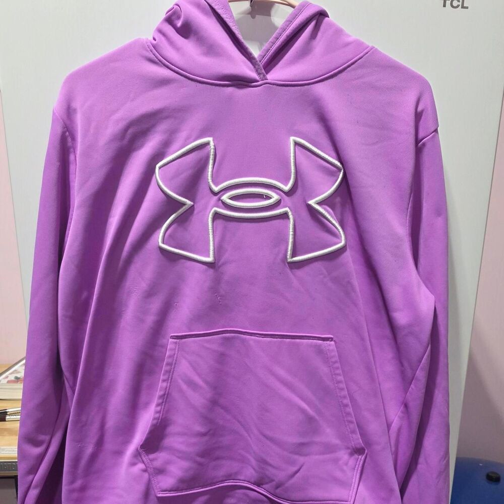 Under-armour Women's Purple and Pink Hoodie